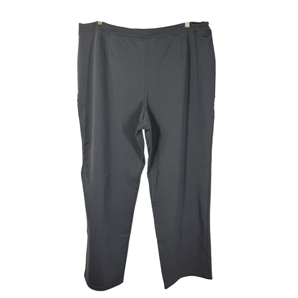 EILEEN FISHER Pants 3X High Rise Straight Leg Workwear Career Office Capsule
